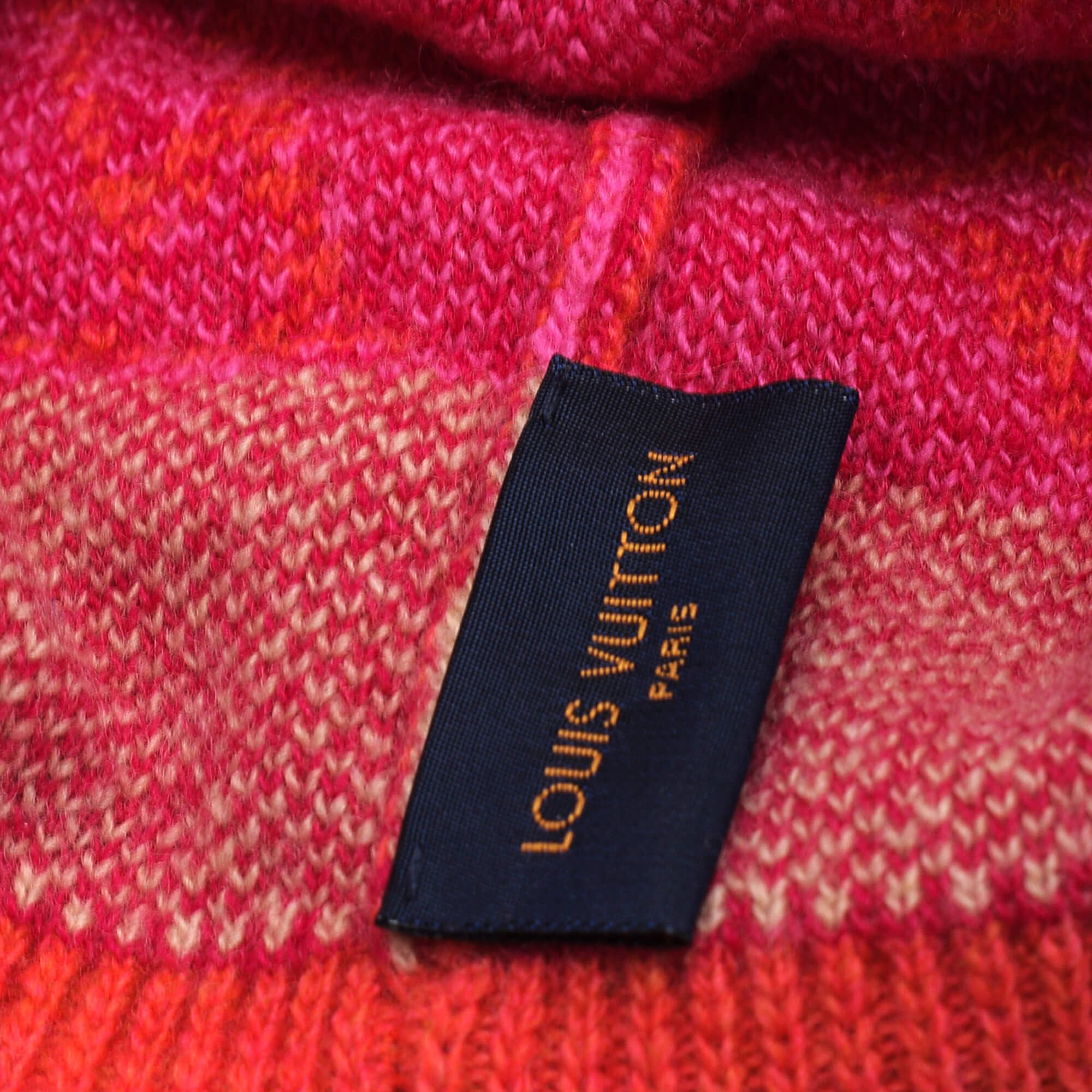 Louis Vuitton - Rose Monogram Bonnie Pop Knit Beanie